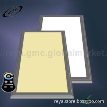 Dimmable LED panel lights with changing color temperature